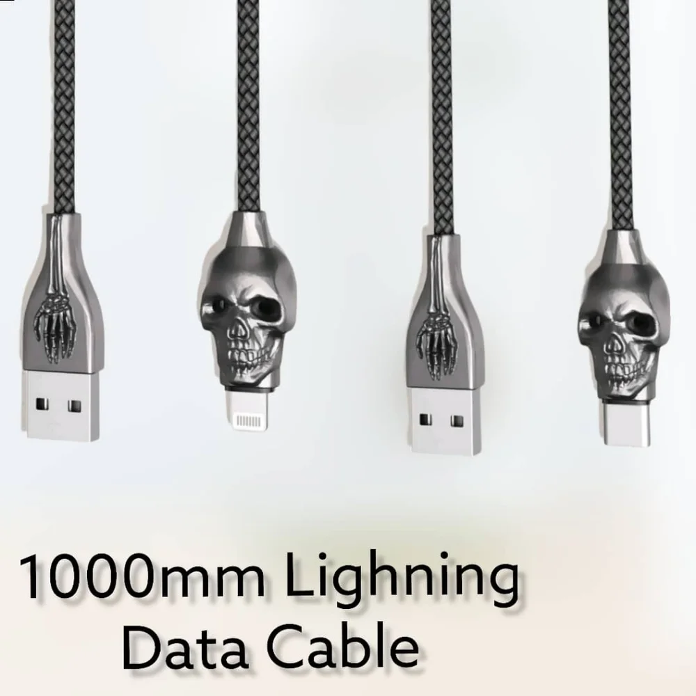 Skull Shape Data Cable